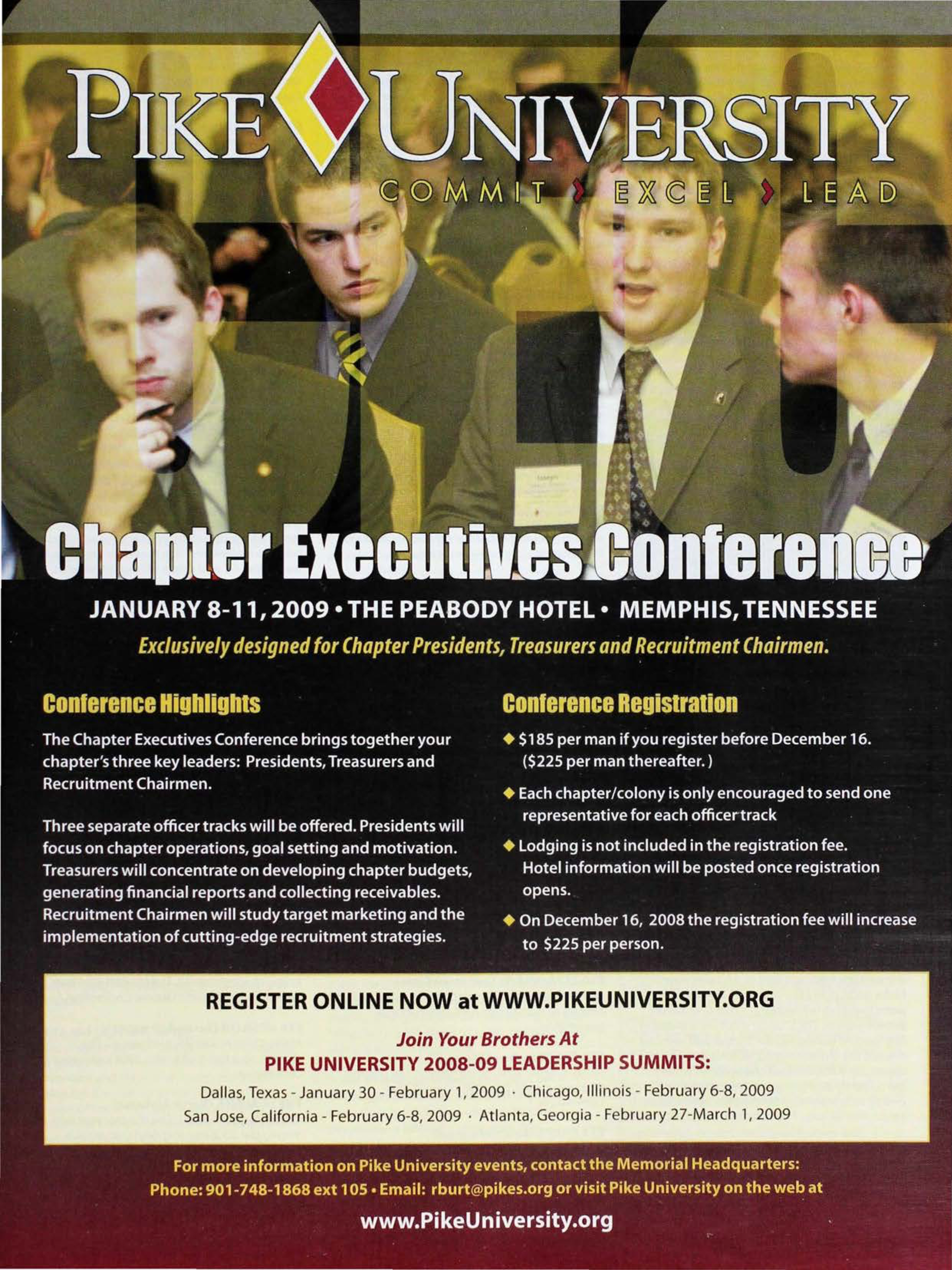 Pike University Chapter Executives Conference